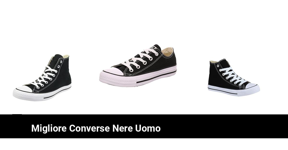 Confronto commerciale: Le migliori Converse nere da uomo