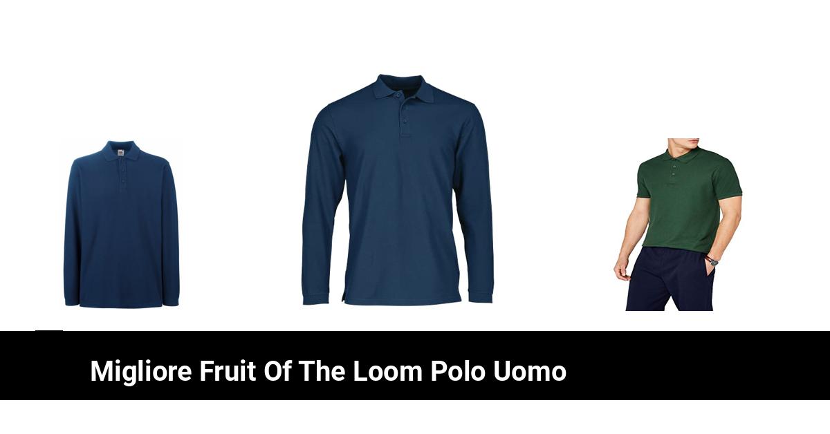 Il confronto dei migliori polo uomo Fruit of the Loom: qual è il migliore?