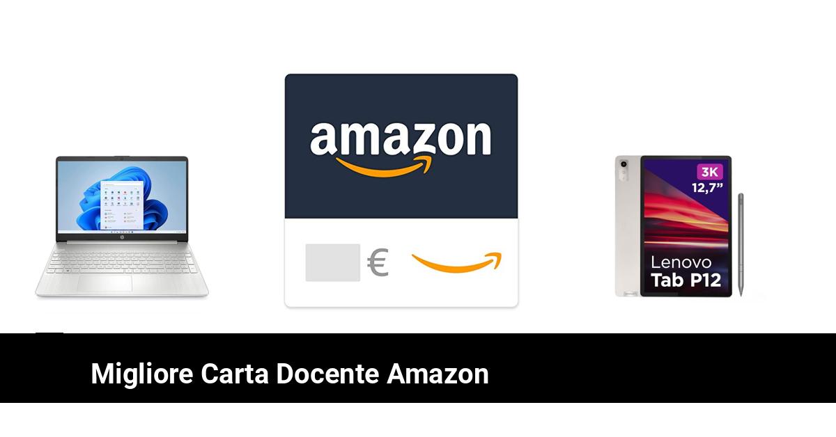 La guida definitiva alle migliori offerte della carta docente su Amazo