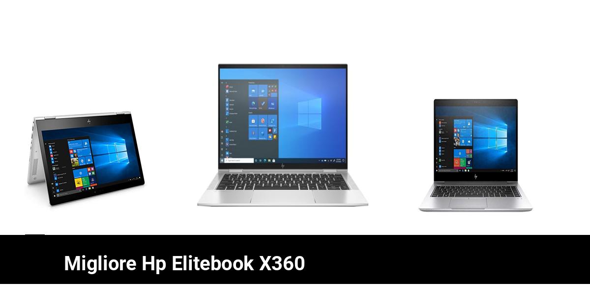 Il confronto commerciale dei migliori HP EliteBook x360