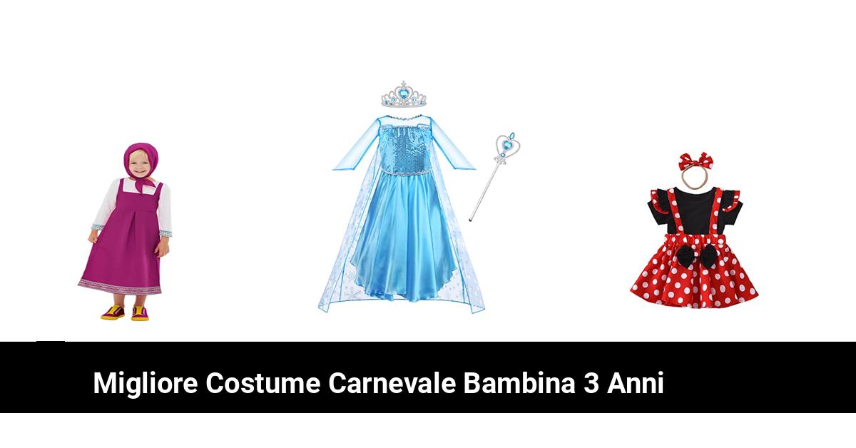 Il confronto commerciale sui migliori costumi di Carnevale per bambine di 3 anni